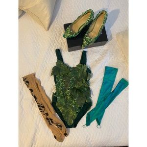 POISON IVY Halloween costume 🌿💚 (homemade)